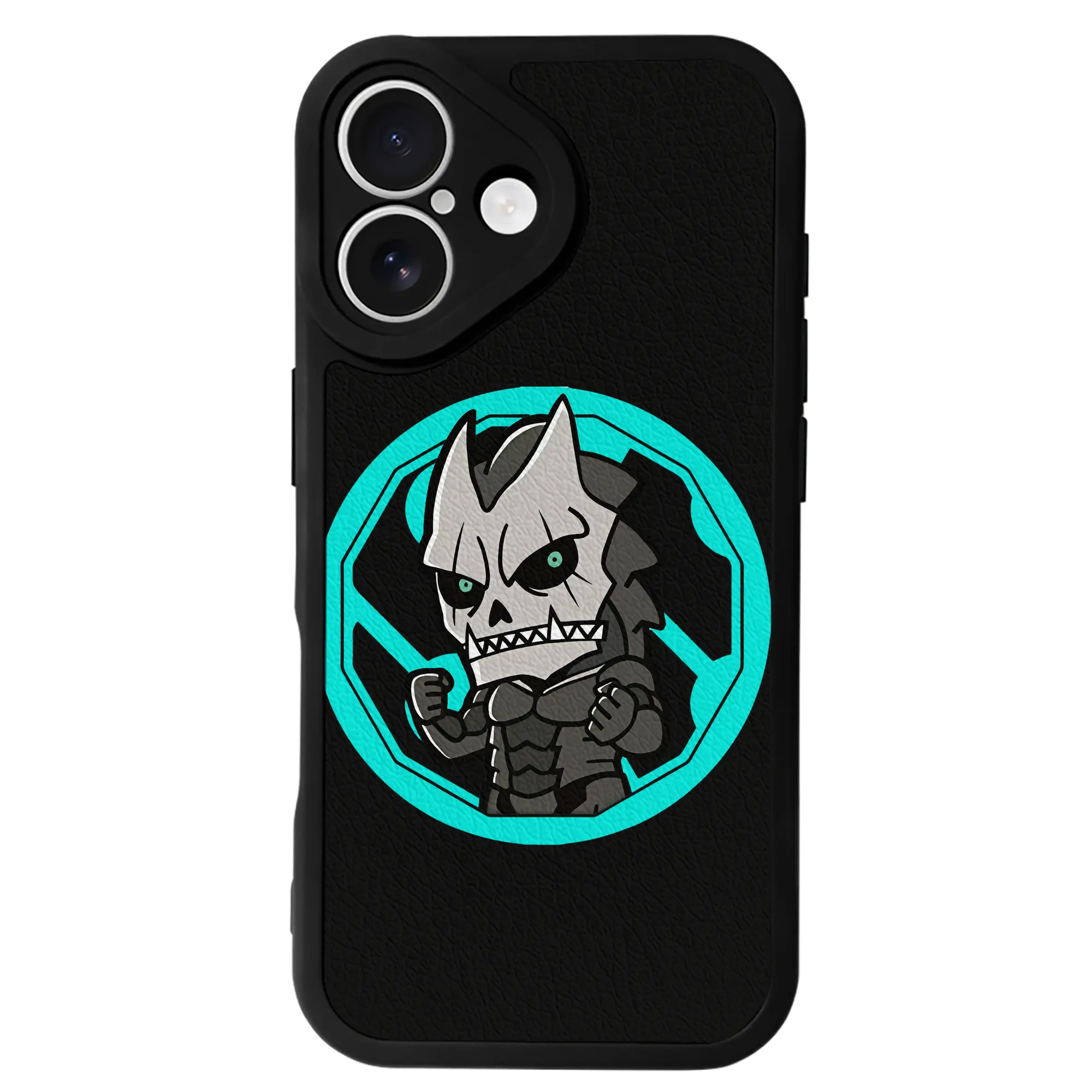 怪獣8号 グッズ,日比野カフカ - IPhone 16シリーズ対応 ・ シリコンスマホケース ・ レザー調 ・ 高精度フィット ・ 耐衝撃 ・ ワイヤレス充電対応 ・ 精密カット